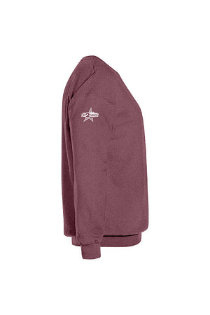 Heather Dark Maroon
